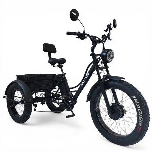 Triciclo elettrico fat bike - triciclo,