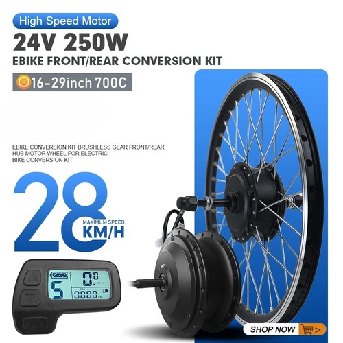 Kit conversione bici elettrica - kit,